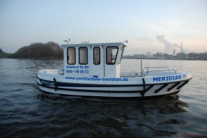 MERIDIAN IV, Das Schulschiff für die Sportbootführerscheinausbildung in Hamburg.
